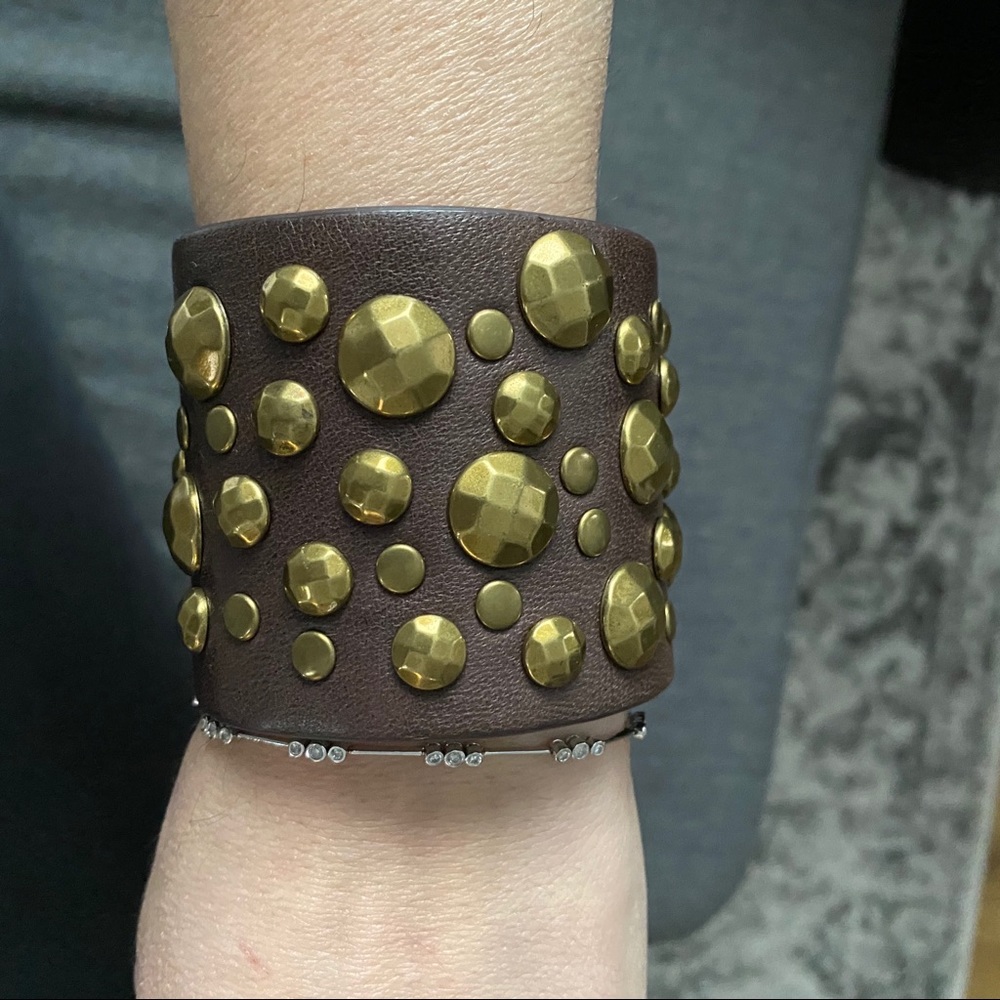 Kooba leather cuff
